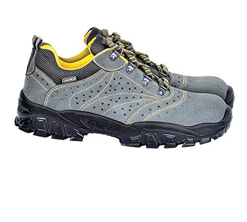 Cofra New Tigri S1P, Scarpe per Sicurezza sul Lavoro, Uomo,Grigio, 43 EU