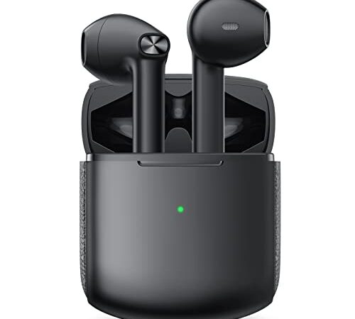 Cuffie Bluetooth 5.1 Soicear Auricolari Senza Fili Wireless Sport in Ear Con Microfono, Controllo Touch,Hi-Fi Stereo,Durata 24 Ore,Impermeabile IPX6 per iPhone Samsung Huawei Xiaomi Sony