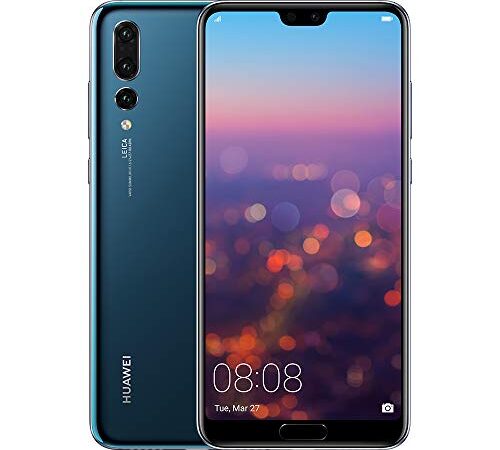 Huawei P20 Pro Single SIM 4G 128GB Blue - Smartphones (15.5 cm (6.1"), 128 GB, 40 MP, Android, 8.1, Blue)