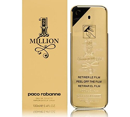 Paco Rabanne 1 Million Eau de Toilette, Uomo, 100 ml