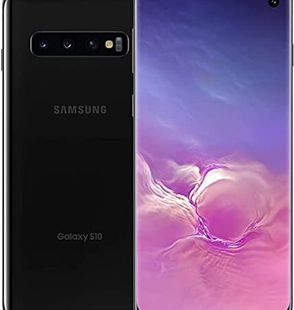 Samsung S10 Galaxy Smartphone – Originale di fabbrica (Corea del Sud) in esclusiva per il mercato italiano (versione internazionale) - 128 GB Nero (Ricondizionato)