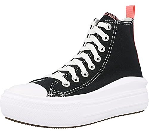 SCARPE SPORTIVE CONVERSE CTAS MOVE HI 271716C DONNA NERE Nero 39 EU
