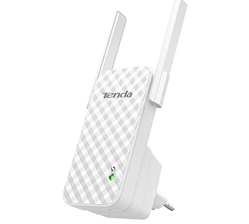 Tenda A9 Ripetitore Wifi Wireless 300 MBps, Access Point e Range Extender Universale Forte Segnale Wifi, Plug And Play, Compatibile con Tutti i Modem Router Wifi