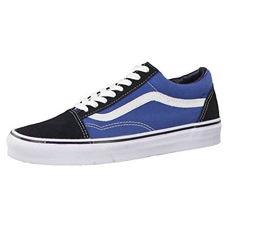 Vans UA Old Skool, Scarpe da Ginnastica Unisex-Adulto, Navy Blue, 41 EU