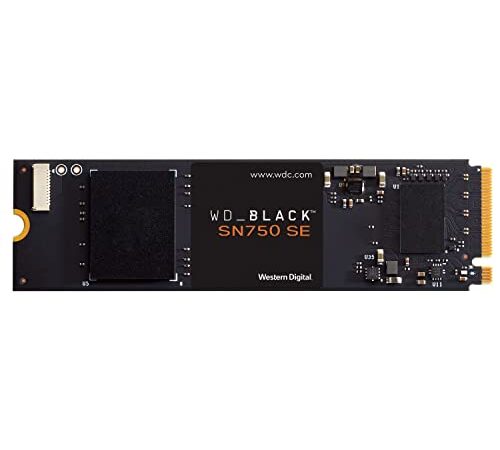 WD BLACK SN750 SE 500 GB PCIe Gen4 SSD NVMe , velocità di lettura fino a 3600 MB/s