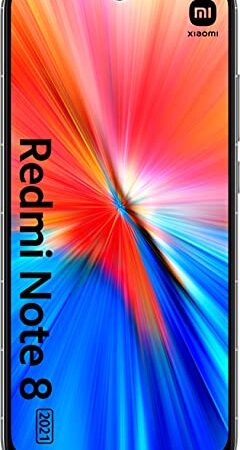 Xiaomi Redmi Note 8 (2021) 4GB+64GB Moonlight White Sbloccato Senza Branding