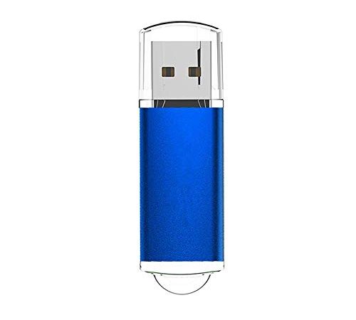 128GB Chiavetta USB 128GB USB Flash drive USB 2.0 Memoria Stick 128GB di pennetta usb 128GB pen drive (128GB, Blu)