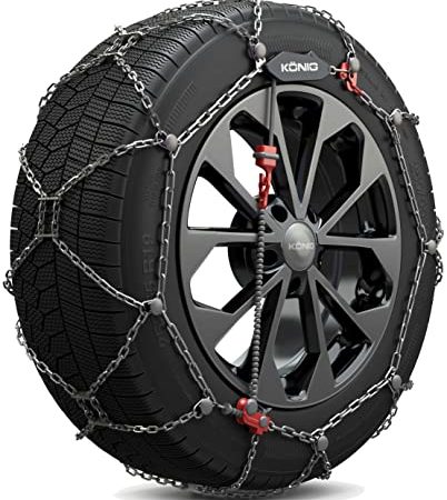 Konig Thule 1166033 K Suv & Pro XG-12 Catene da Neve 12mm, Misura K255, Confezioni da 2