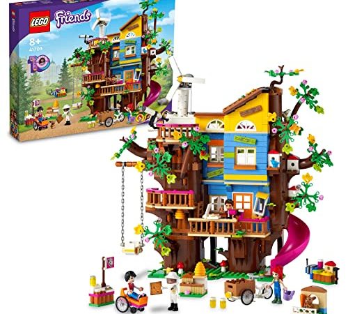 LEGO Friends Casa sull'Albero dell'Amicizia con Mini Bamboline di Mia e River, Giochi per Bambine e Bambini dagli 8 Anni in su, 41703