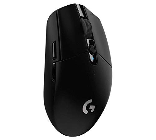 Logitech G305 LIGHTSPEED Mouse Gaming Wireless, Sensore 12K HERO, 12.000 DPI, Design Leggero, 6 Pulsanti Programmabili, Batteria 250 Ore, Memoria Integrata, PC/Laptop - Nero