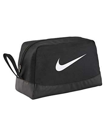 Nike Club Team Swoosh Toiletry Bag Beauty Case, 27 cm, Nero (White)