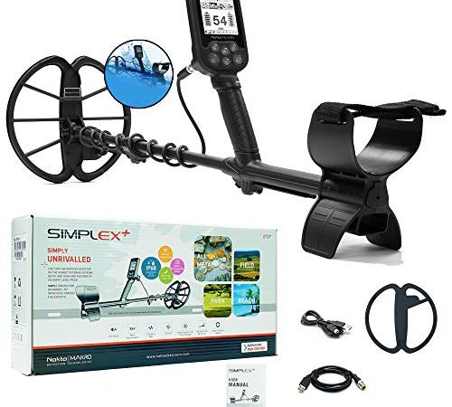 Nokta Makro Simplex Metal detector impermeabile con bobina da 28 cm