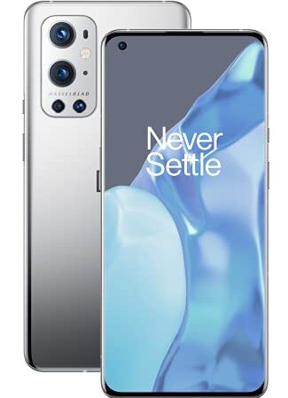 OnePlus 9 Pro 5G Smartphone con Fotocamera Hasselblad, 12 GB RAM + 256 GB, Grigio (Morning Mist)