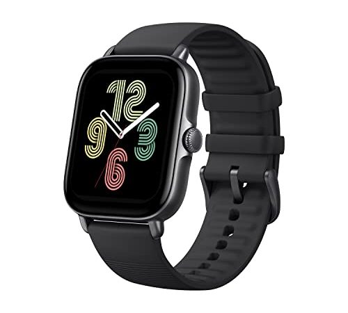 Amazfit GTS 3 Smartwatch Orologio Intelligente Fitness con Bluetooth, AMOLED da 1.75”, 150 Modalità Sportive, 5 ATM Impermeabile, Alexa, GPS, SpO2, Cardiofrequenzimetro, Durata Batteria di 12 Giorni