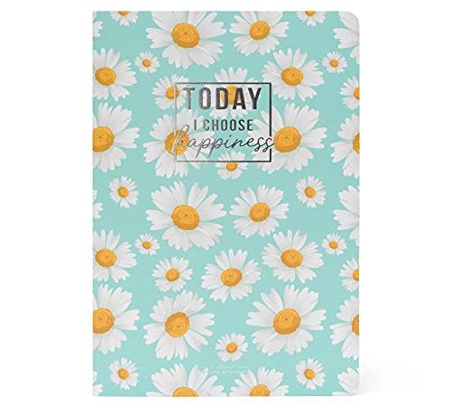 Legami - Quaderno a Righe, Formato A5, Medium, 14,2 x 21 cm, Carta Bianca, 80 Pagine, Rilegatura a Punto Singer