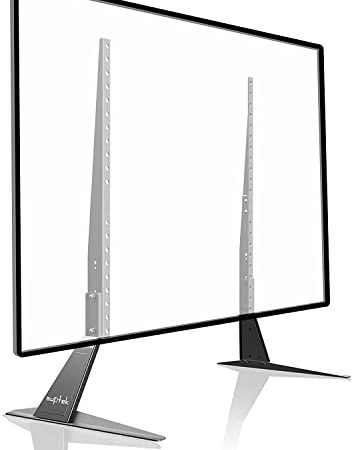 Suptek Supporto Piedistallo TV per Schermi TV da 22 a 65 pollici LCD TV LED LCD Plasma Altezza Regolabile fino a 50kg VESA Fino a 800x400mm ML1760