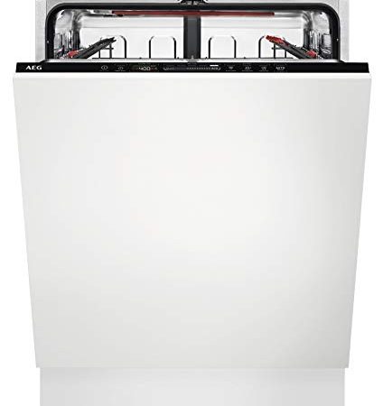 AEG FSE63617P Lavastoviglie Da Incasso A Scomparsa, Capacità 13 Coperti, Grigio