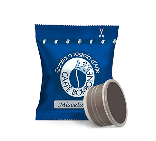 Caffè Borbone Miscela Blu - 100 Capsule - Compatibili con le Macchine Lavazza®* Espresso Point®*