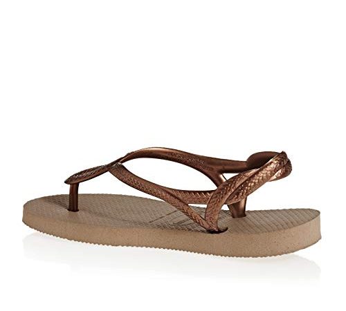 Havaianas Luna, Sandali Donna, Oro Rosa, 37/38 EU