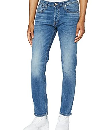 JACK & JONES Jjitim Jjoriginal Am 781 50sps Jeans, Blue Denim, 32W / 32L Uomo
