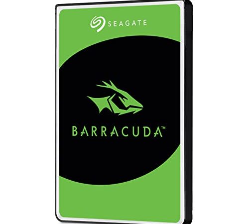 Seagate BarraCuda, 1 TB, Hard Disk Interno, SATA da 6 GBit/s, 2,5", 5.400 RPM, Cache da 128 MB per PC Desktop e PC Portatili (ST1000LM048)