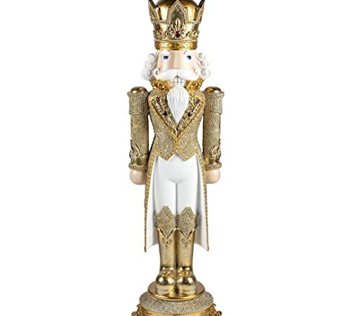 TIMSTOR Schiaccianoci Decorazione Natalizia 91,5cm Resina Natale