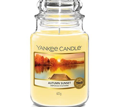 YANKEE CANDLE Candele, Autumn Sunset, Grande, 623 unità