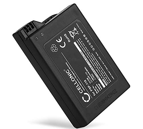 CELLONIC® Batteria PSP-110 Compatibile con Sony PSP-1000 / PSP-1004 Ricambio da 1800mAh Sostituzione Batteria per Console Giochi