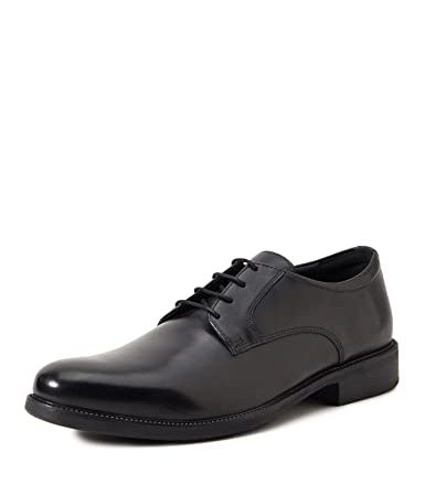 Geox, U Carnaby, Oxford da Uomo, Nero (Black C9999), 43 EU