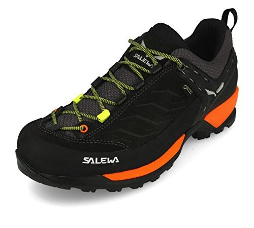 SALEWA Ms MTN Trainer GTX, Sneaker Uomo, Black out/Holland, 42.5 EU
