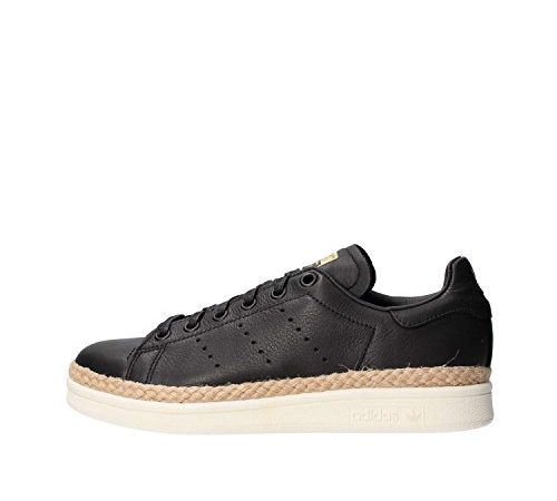 adidas Stan Smith New Bold W, Scarpe da Fitness Donna, Nero (Negbas/Negbas/Casbla 000), 38 2/3 EU