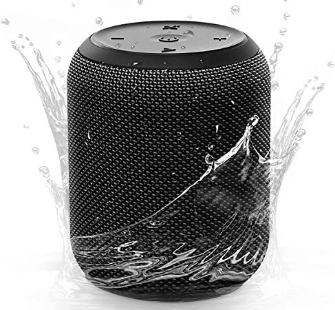Altoparlante Bluetooth Portatili, Cassa Bluetooth IPX7 Waterproof, Mini Speaker Bluetooth 16W Stereo 360°,AUX & Micro SD e Chiamata Vivavoce, 28 Ore(Nero)