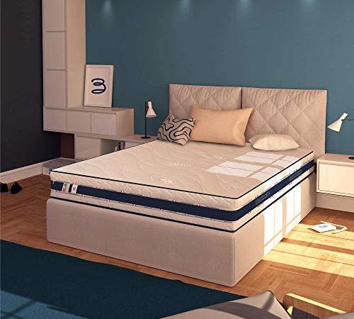 Baldiflex Emporio Materasso Black Friday Matrimoniale in Memory e Waterfoam Trionfo Misura 160x190 cm H 22 cm