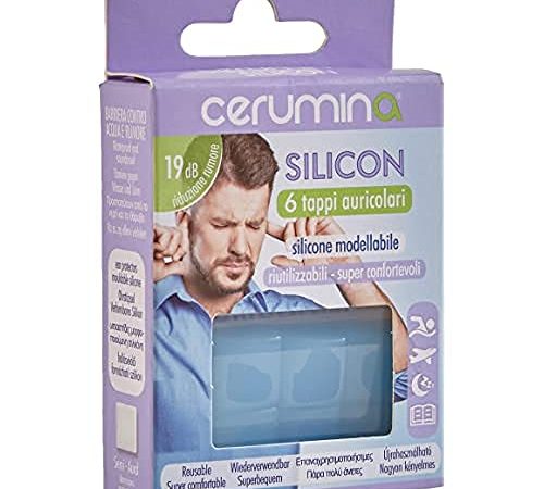 Cerumina Tappi Auricolari Silicon 6 Pezzi - 1 Prodotto
