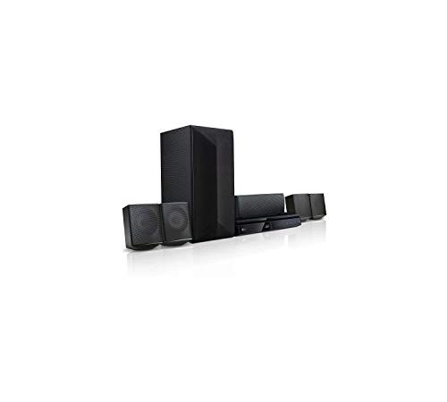 LG LHB625M Home Cinema 5.1 - Lettore Blu-Ray, Bluetooth, DLNA, colore: Nero