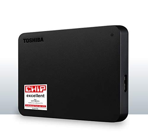TOSHIBA HDTB440EK3CA Canvio Basics - Disco rigido Esterno Portatile, USB 3.0, Nero, 4 TB