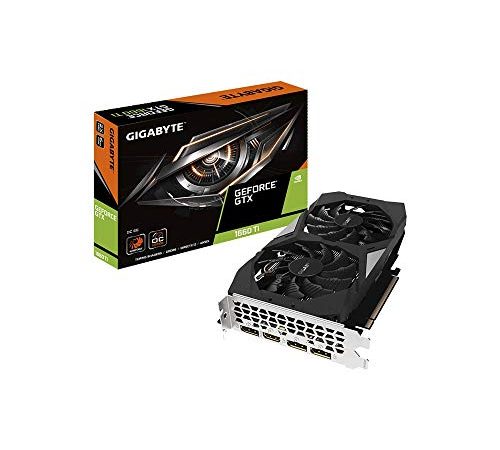 Gigabyte - Ventola Nvidia GTX1660Ti OC 6G, GV-N166T-OC-6GD