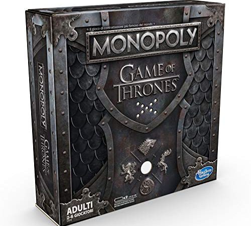 Hasbro Monopoly E3278 Monopoly Game of Thrones, Gioco Adulti, 2-6 giocatori (Edizione in Italiano)