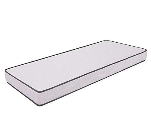 Miasuite Primavera H12 Materasso Singolo Dispositivo Medico Certificato Detraibile, Con Rivestimento Cotton Anallergico Ed Antiacaro, Water Foam E Poliuretano, Bianco, ‎80 x 190 x 12 cm; 4.26 Kg