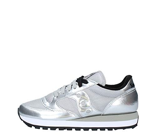 Saucony Jazz Original Scarpe da Ginnatica Donna, Argento, 40 EU
