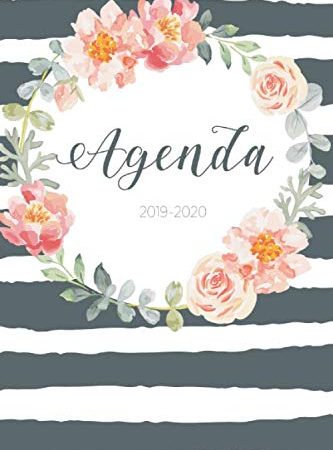 Agenda 2019-2020: Agenda Journalier - Agenda de Poche 2019 - 2020 | Agenda Semainier et Calendrier Août 2019 à Décembre 2020 | Agenda Organiseur pour ton quotidien