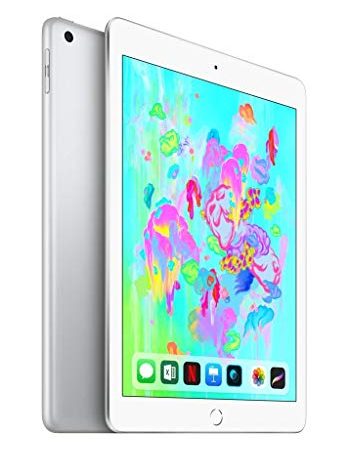Apple iPad 9,7 (6th Gen) 32GB Wi-Fi + Cellular - Argento - Sbloccato (Ricondizionato)