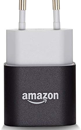 Caricabatterie USB Amazon da 5 W - compatibile con la maggior parte dei dispositivi inclusi tablet, e-reader, smartphone e altri