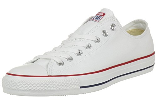 Converse Chuck Taylor All Star Core Ox, Sneaker Unisex, Bianco, Taglia 42.5