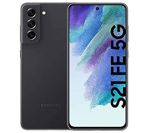 Samsung Galaxy S21 FE 5G Smartphone Android 128GB SIM Free Display 6.4" Dynamic AMOLED 2X, 3 Fotocamere Posteriori, Grigio (Graphite) [Versione Italiana]