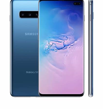 SAMSUNG S10 Plus Galaxy Smartphone 512 GB blu– Originale di fabbrica (Corea del Sud) in esclusiva per il mercato italiano (versione internazionale) - (ricondizionato)