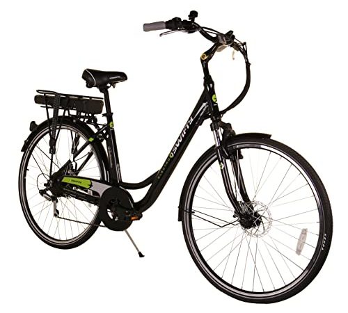 Swifty routemaster, Hybrid Low Step Over Electric Bike Women's, Black, One Size