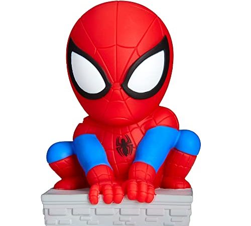 Worlds Apart Lampada da notte e torcia Spider-man-Goglow Buddy, 12,5 x 8,0 x 8,5 cm