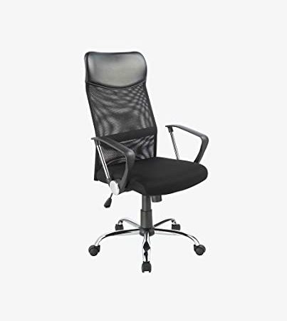 Duhome Sedia per Ufficio - 341 Poltrona da Direttore Ergonomica Tessuto a Maglie annodate Meccanismo Inclinabile Sedia Girevole