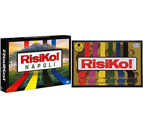 EDITRICE GIOCHI, RisiKo! Napoli, classico gioco da tavolo di strategia, edizione originale ambientata a Napoli & EDITRICE GIOCHI - RISIKO - Risiko classico - Gioco da tavolo di strategia